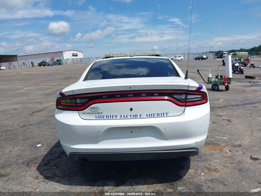 2019 DODGE CHARGER POLICE RWD - 2C3CDXAT4KH579337