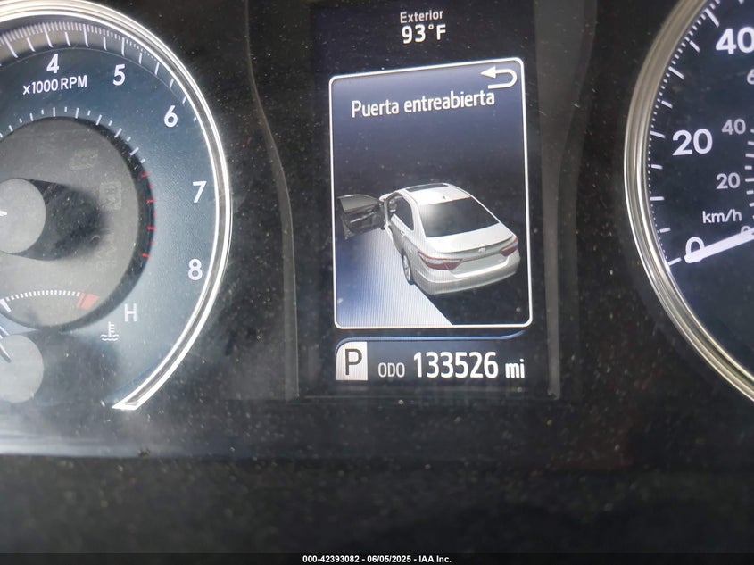 2016 TOYOTA CAMRY LE - 4T4BF1FK2GR552710