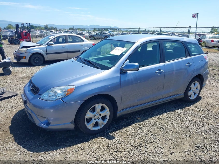 2007 TOYOTA MATRIX VIN: 2T1KR32E57C664237
