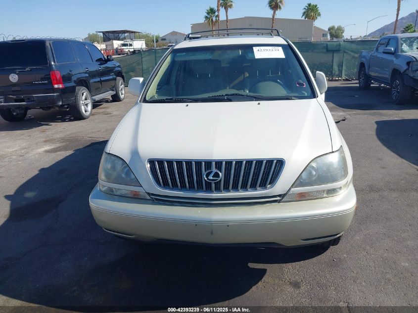 1999 Lexus Rx300 VIN: JH6GF10U2X0011802 Lot: 42393239