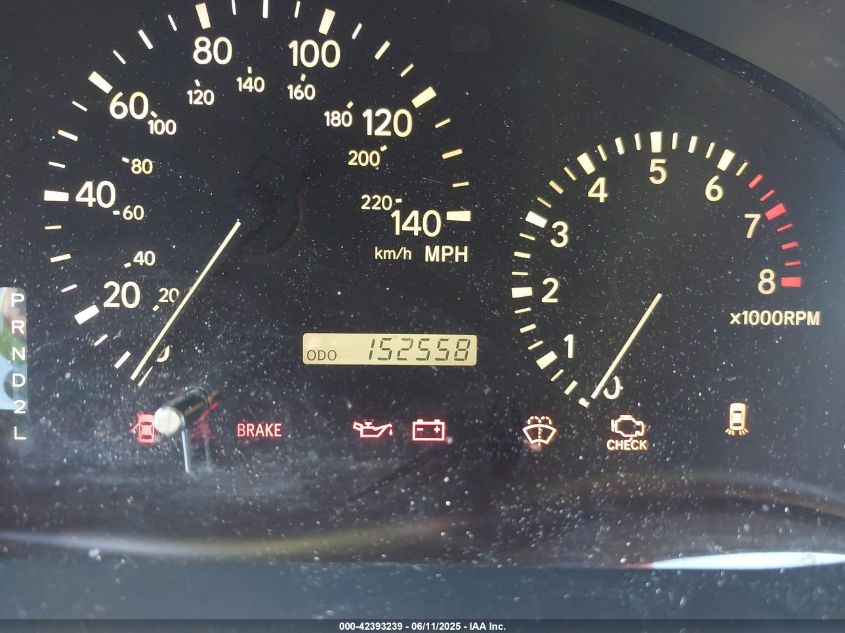 1999 Lexus Rx300 VIN: JH6GF10U2X0011802 Lot: 42393239