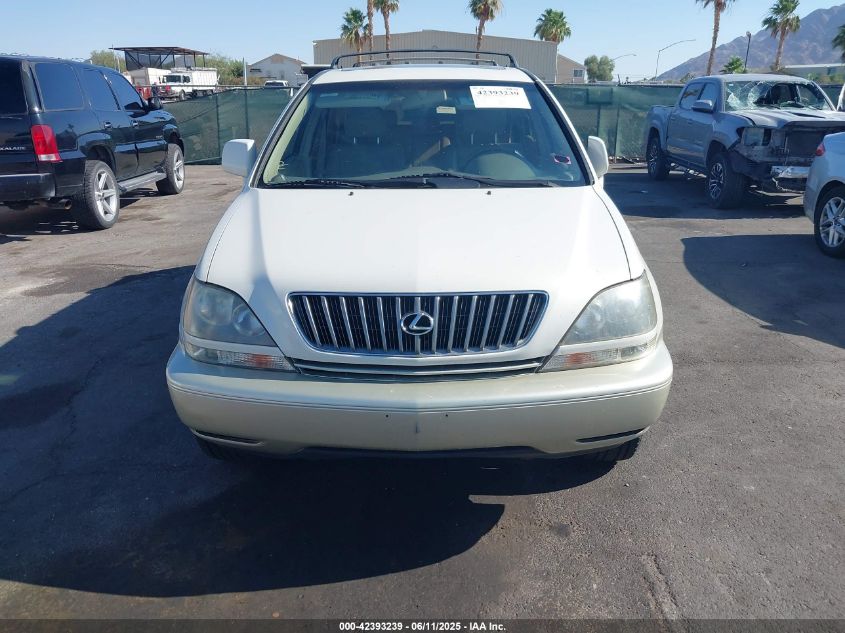 1999 Lexus Rx300 VIN: JH6GF10U2X0011802 Lot: 42393239