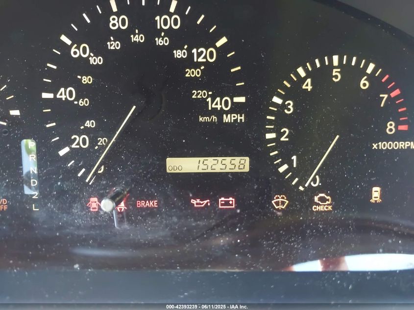 1999 Lexus Rx300 VIN: JH6GF10U2X0011802 Lot: 42393239