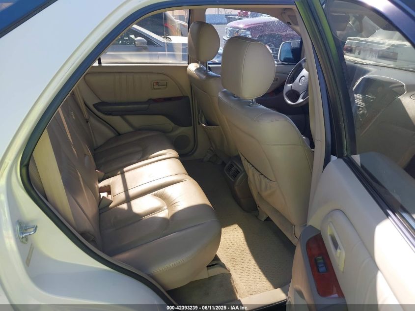 1999 Lexus Rx300 VIN: JH6GF10U2X0011802 Lot: 42393239