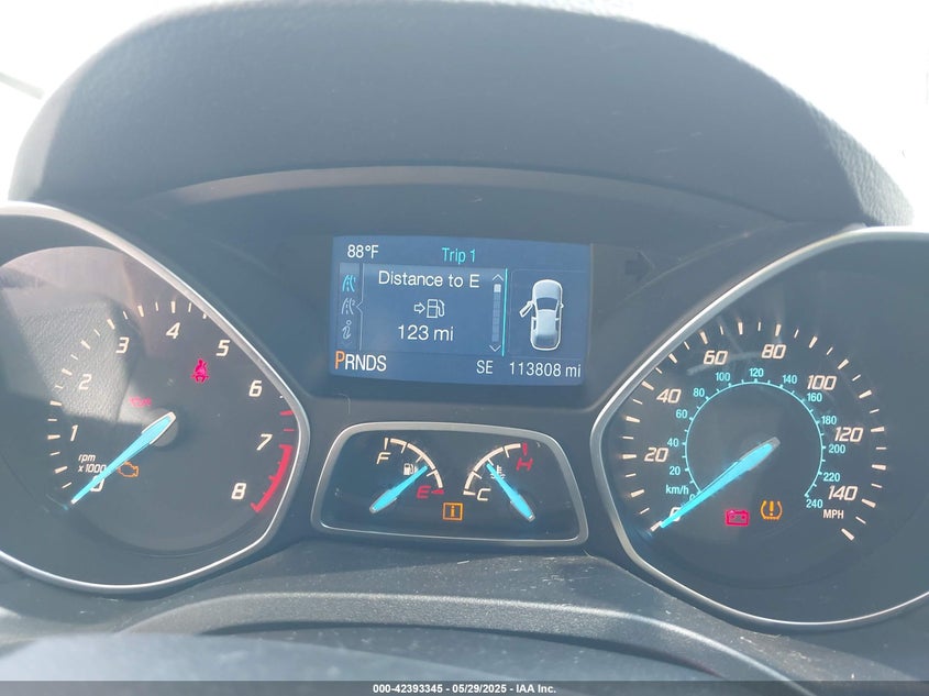2014 FORD ESCAPE VIN: 1FMCU0F77EUD72033