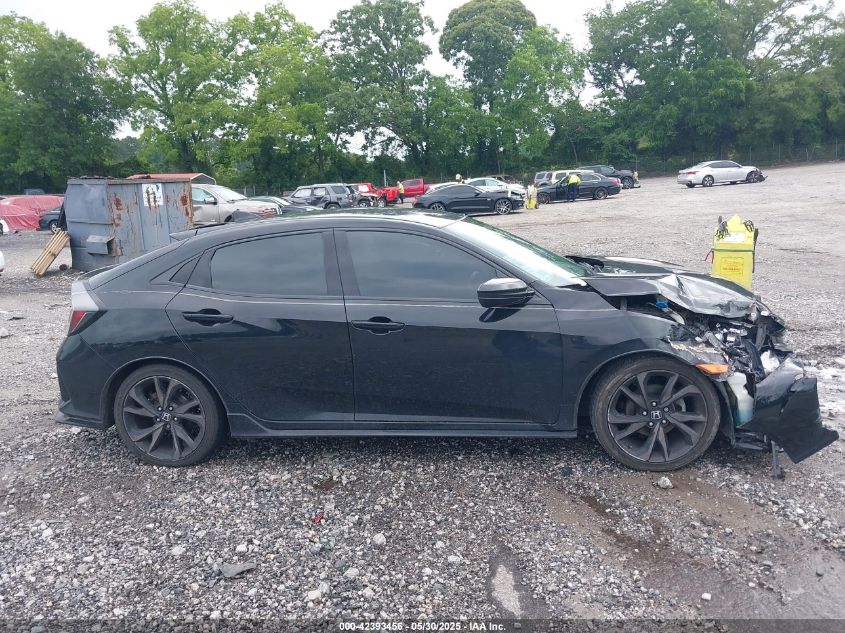 2017 Honda Civic Sport VIN: SHHFK7H41HU234552 Lot: 42393456