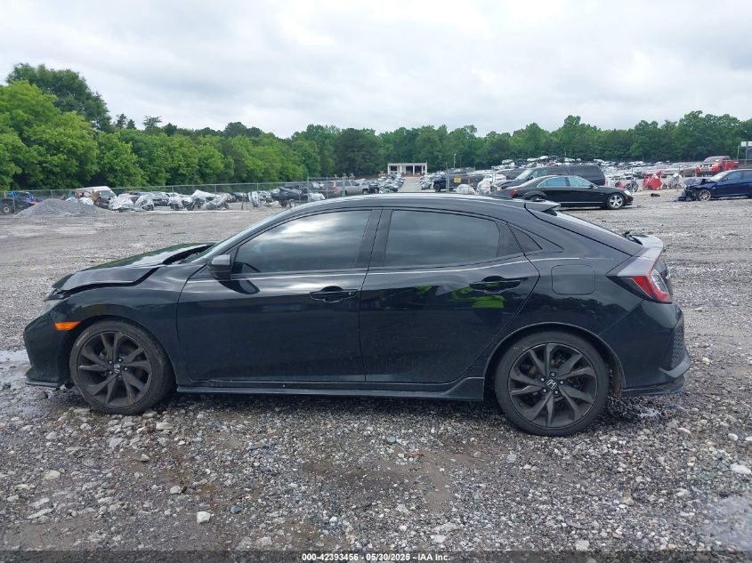 2017 Honda Civic Sport VIN: SHHFK7H41HU234552 Lot: 42393456