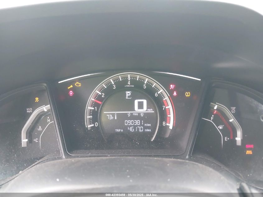 2017 Honda Civic Sport VIN: SHHFK7H41HU234552 Lot: 42393456