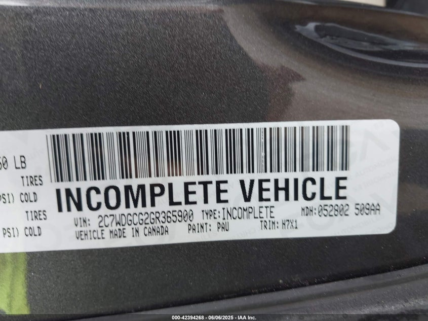 2016 DODGE GRAND CARAVAN SXT - 2C7WDGCG2GR365900