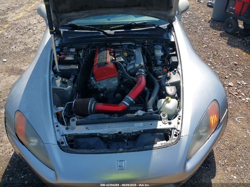 2001 Honda S2000 VIN: JHMAP11411T007805 Lot: 42394269