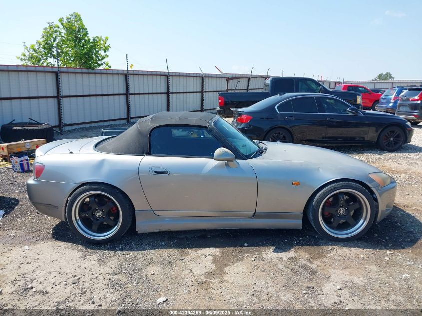2001 Honda S2000 VIN: JHMAP11411T007805 Lot: 42394269