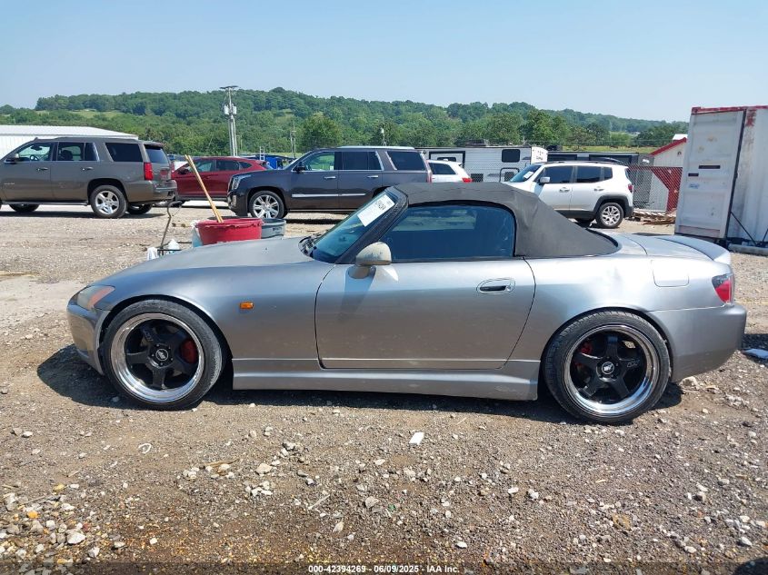 2001 Honda S2000 VIN: JHMAP11411T007805 Lot: 42394269