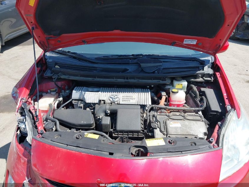 2010 Toyota Prius Iv VIN: JTDKN3DU5A0060818 Lot: 42394323