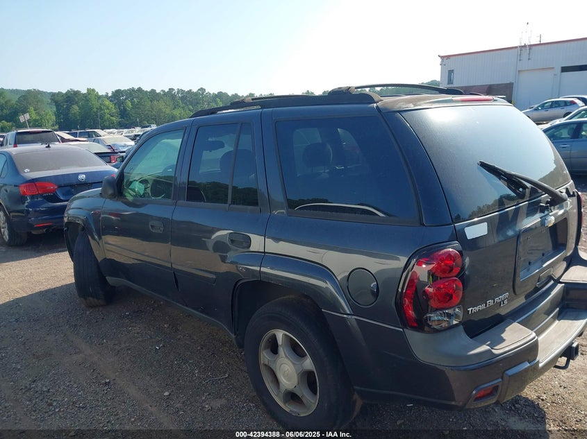 2007 CHEVROLET TRAILBLAZER VIN: 1GNDS13S172210689
