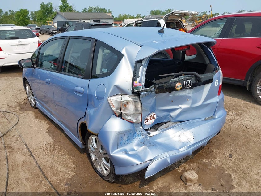 2009 HONDA FIT VIN: JHMGE88629S023819