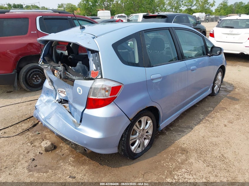 2009 HONDA FIT VIN: JHMGE88629S023819