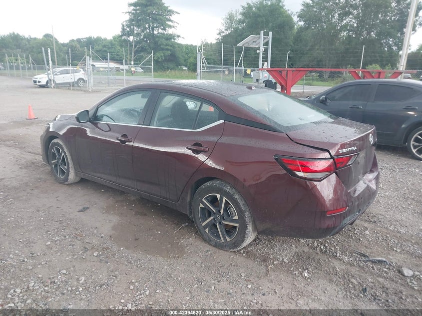 2025 NISSAN SENTRA VIN: 3N1AB8CV8SY310705