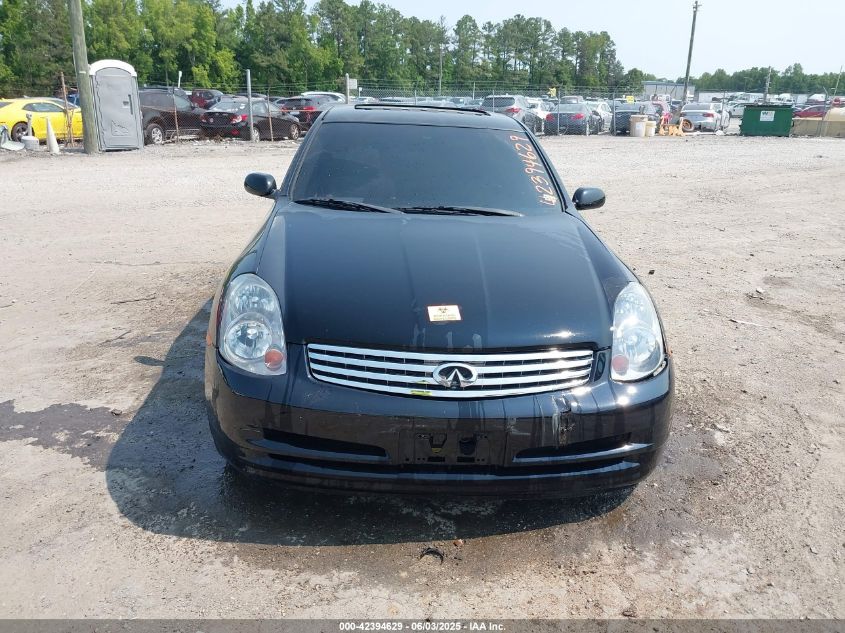 2003 Infiniti G35 Luxury Leather VIN: JNKCV51E63M311157 Lot: 42394629