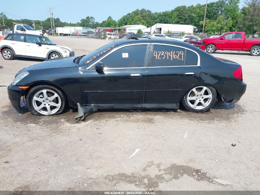 2003 Infiniti G35 Luxury Leather VIN: JNKCV51E63M311157 Lot: 42394629