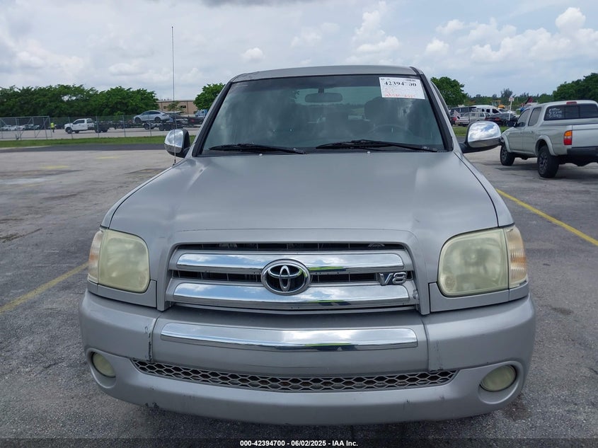 2006 TOYOTA TUNDRA VIN: 5TBET34116S513743