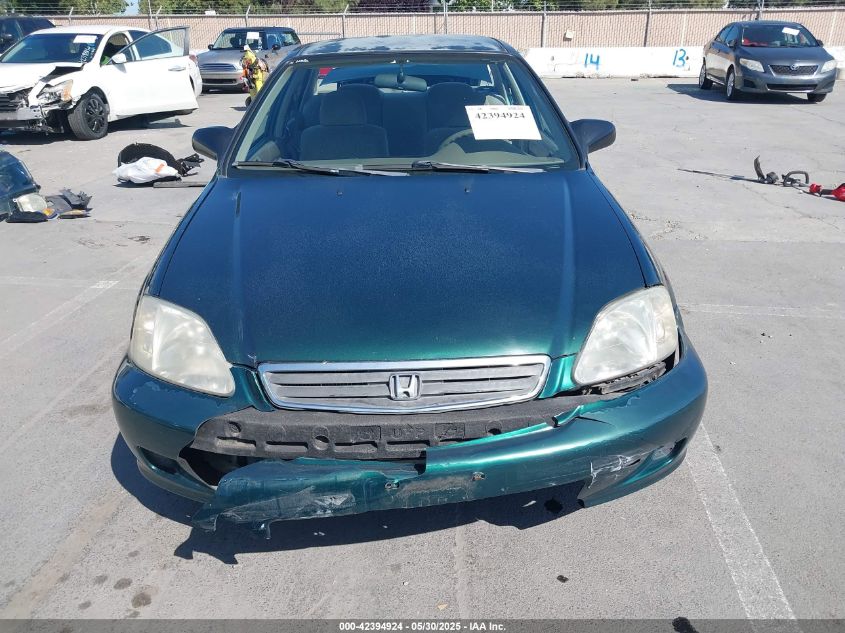 2000 Honda Civic Lx VIN: 1HGEJ6571YL067035 Lot: 42394924