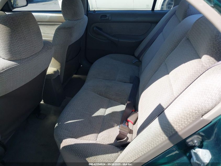 2000 Honda Civic Lx VIN: 1HGEJ6571YL067035 Lot: 42394924