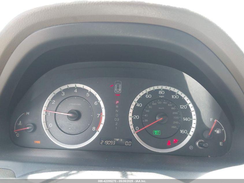 2010 Honda Accord 2.4 Lx-P VIN: 1HGCP2F45AA180393 Lot: 42395270