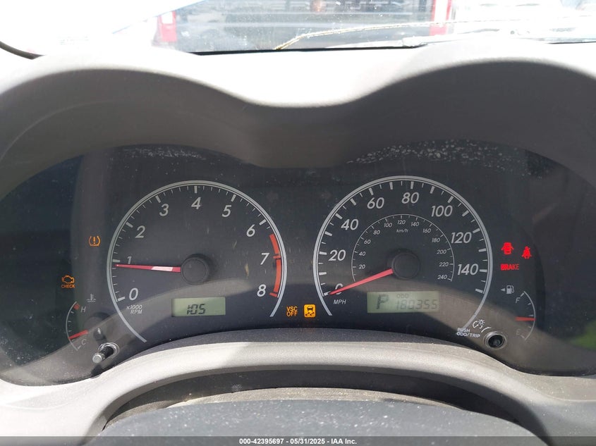 2010 TOYOTA COROLLA VIN: 2T1BU4EE9AC274572