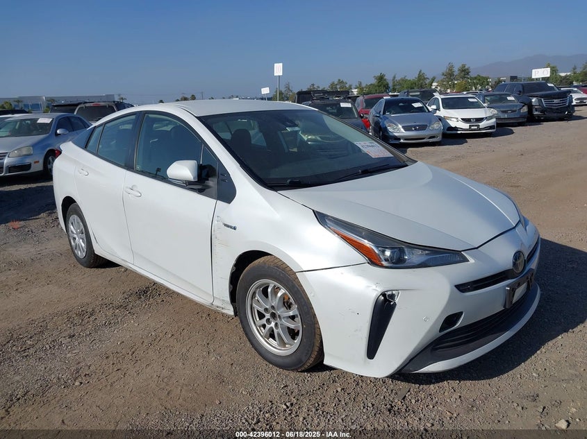 2021 TOYOTA PRIUS 1.8L I-4 DOHC, VVT, (VIN: JTDKAMFU5M3142159