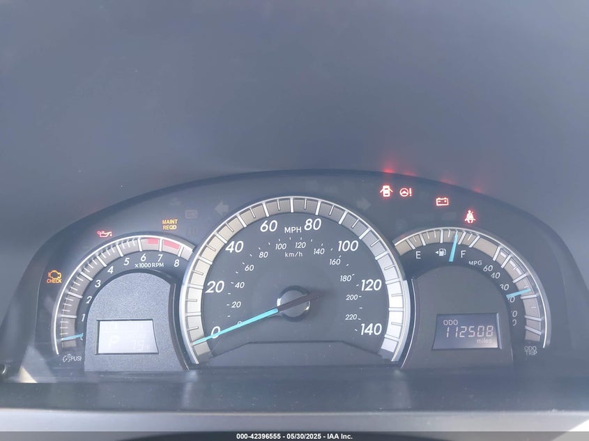2012 TOYOTA CAMRY VIN: 4T1BF1FK4CU177150
