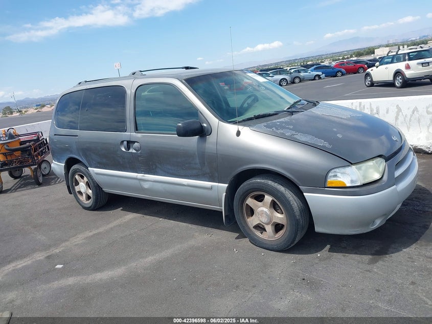 2002 NISSAN QUEST SE 4N2ZN16T12D815655 from the USA