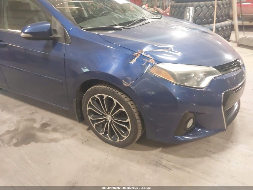 2015 Toyota Corolla S Premium VIN: 2T1BURHE5FC298075 Lot: 42396692