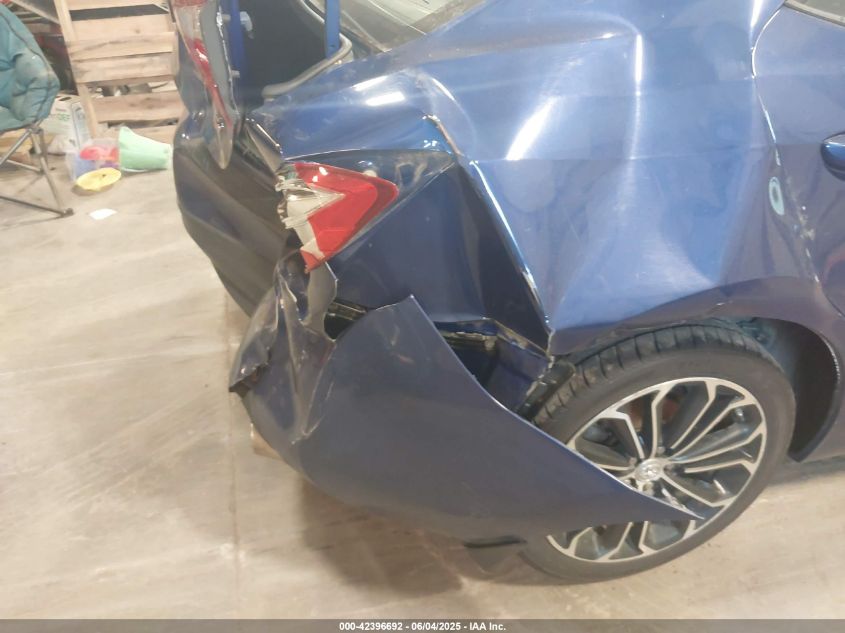 2015 Toyota Corolla S Premium VIN: 2T1BURHE5FC298075 Lot: 42396692