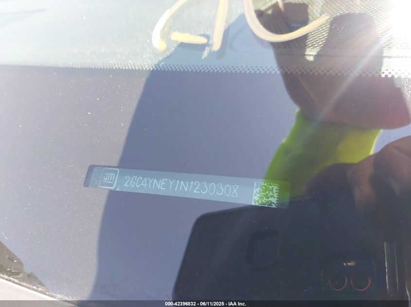 2022 Chevrolet Silverado 2500Hd 4Wd Standard Bed Lt VIN: 2GC4YNEY0N1230297 Lot: 42396832