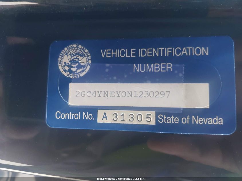 2022 Chevrolet Silverado 2500Hd 4Wd Standard Bed Lt VIN: 2GC4YNEY0N1230297 Lot: 42396832