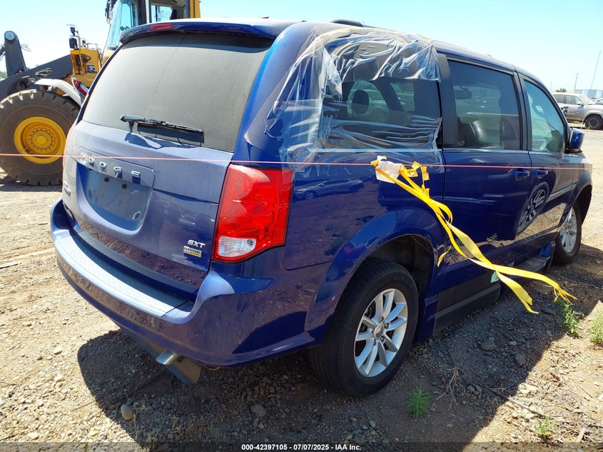 Vin: 2c7wdgcg2jr276836, lot: 42889635, dodge grand caravan sxt 20184