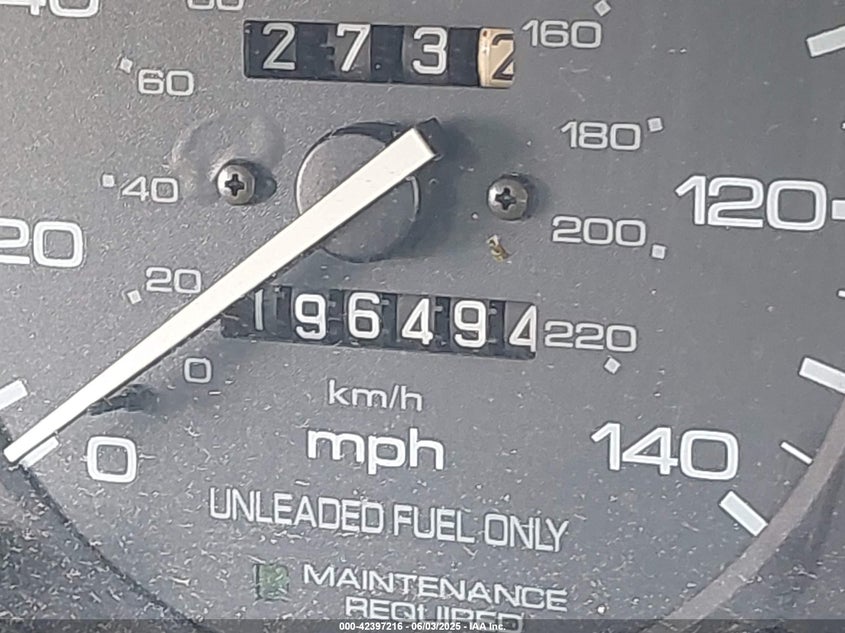 1997 Honda Accord VIN: 1SGCE6675VA020916 Lot: 42397216