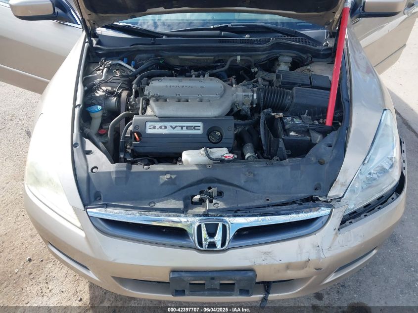 2006 Honda Accord 3.0 Ex VIN: 1HGCM66516A027512 Lot: 42397707
