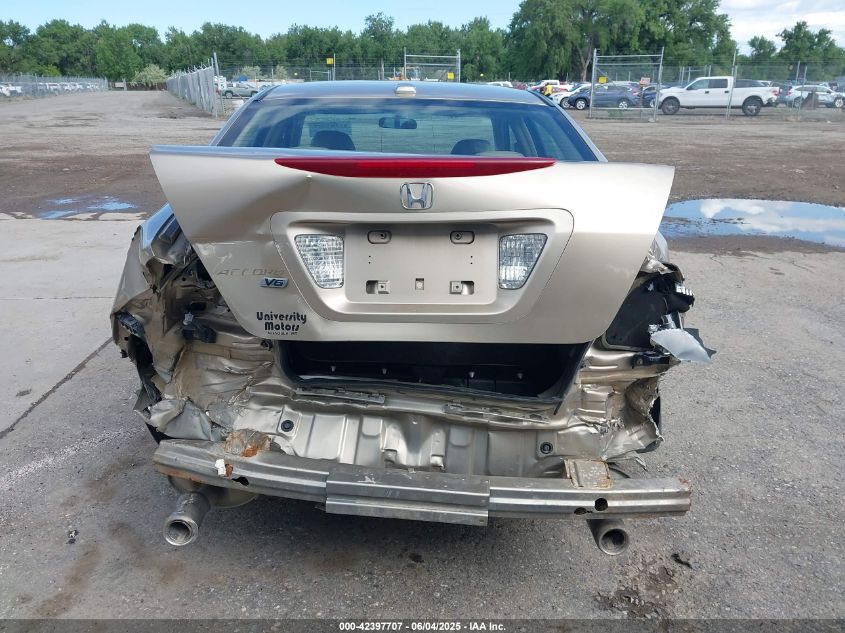 2006 Honda Accord 3.0 Ex VIN: 1HGCM66516A027512 Lot: 42397707