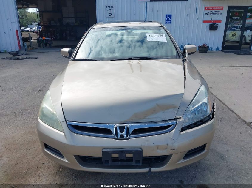 2006 Honda Accord 3.0 Ex VIN: 1HGCM66516A027512 Lot: 42397707