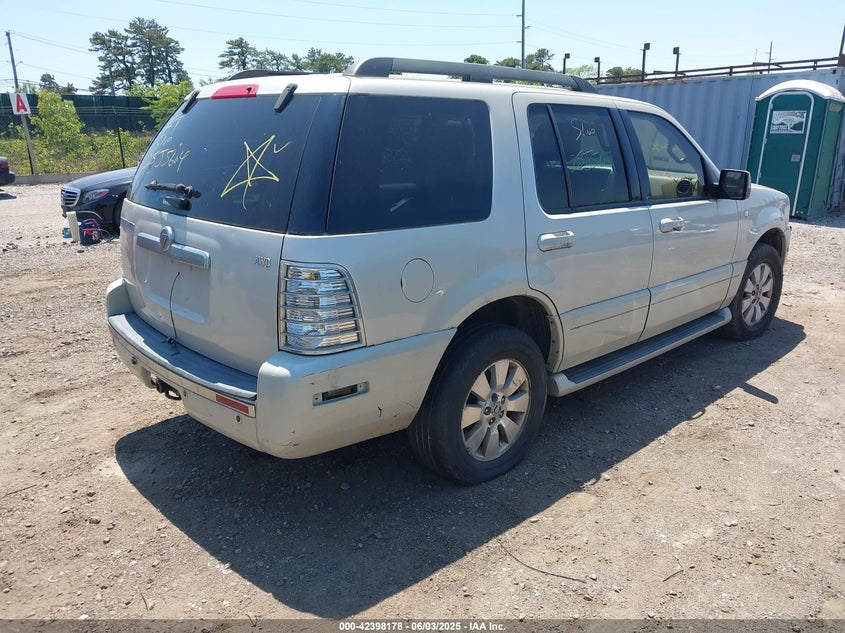 2006 MERCURY MOUNTAINEER VIN: 4M2EU47E46ZJ01687