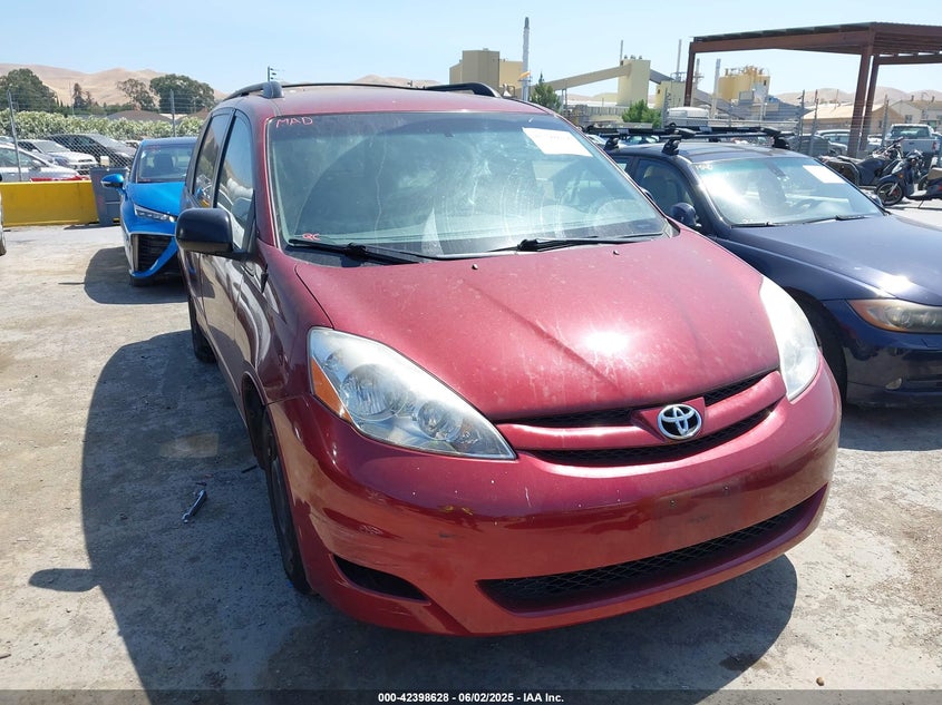 2008 Toyota Sienna Ce VIN: 5TDZK23C98S109116 Lot: 42398628