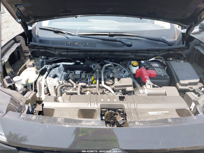 2025 Nissan Kicks S Intelligent Awd VIN: 3N8AP6BB5SL347822 Lot: 42398778
