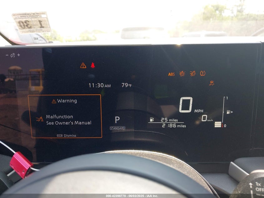 2025 Nissan Kicks S Intelligent Awd VIN: 3N8AP6BB5SL347822 Lot: 42398778