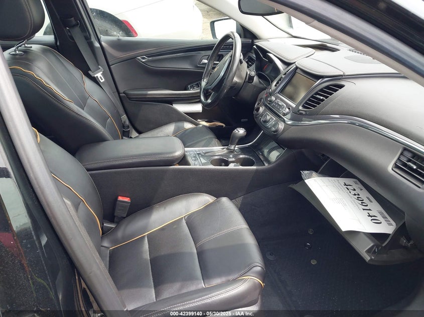 2018 CHEVROLET IMPALA VIN: 2G1125S34J9109192