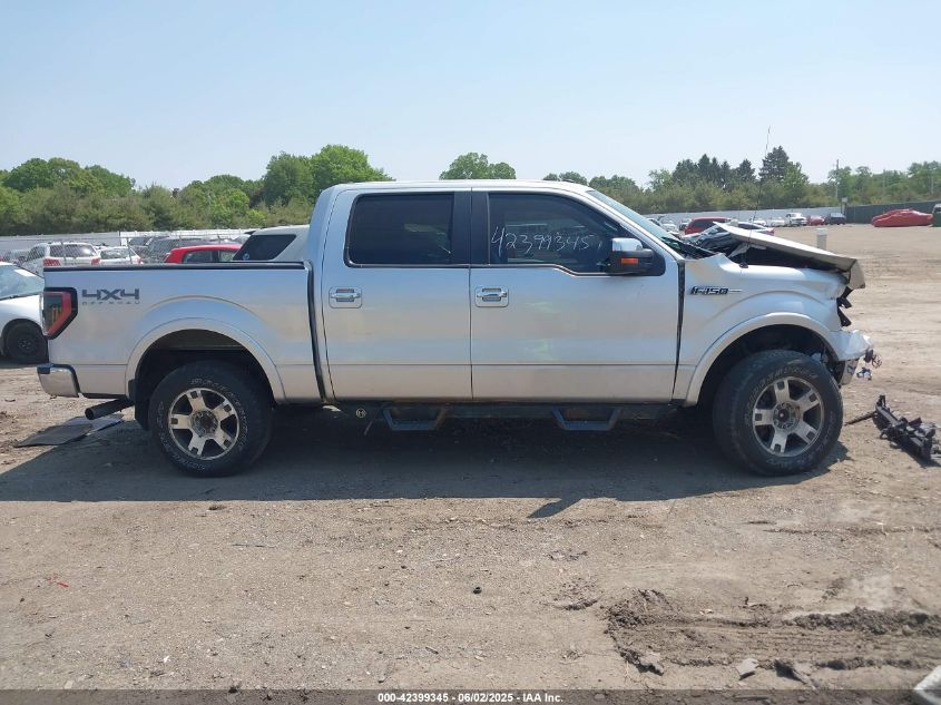 2011 Ford F-150 Lariat VIN: 1FTFW1EFXBFA35799 Lot: 42399345