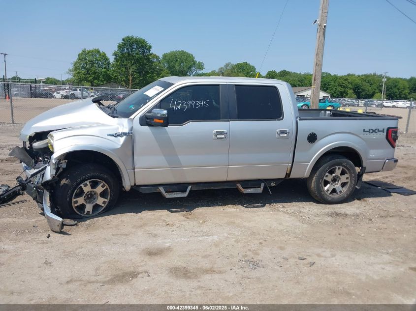 2011 Ford F-150 Lariat VIN: 1FTFW1EFXBFA35799 Lot: 42399345
