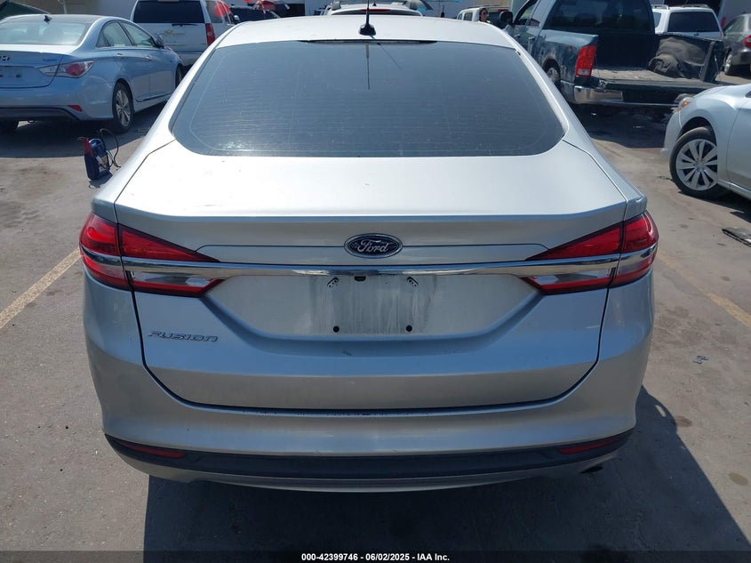 2018 Ford Fusion S VIN: 3FA6P0G72JR187158 Lot: 42399746