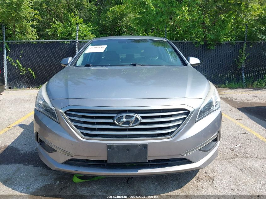 2015 Hyundai Sonata Se VIN: 5NPE24AF3FH152506 Lot: 42400138