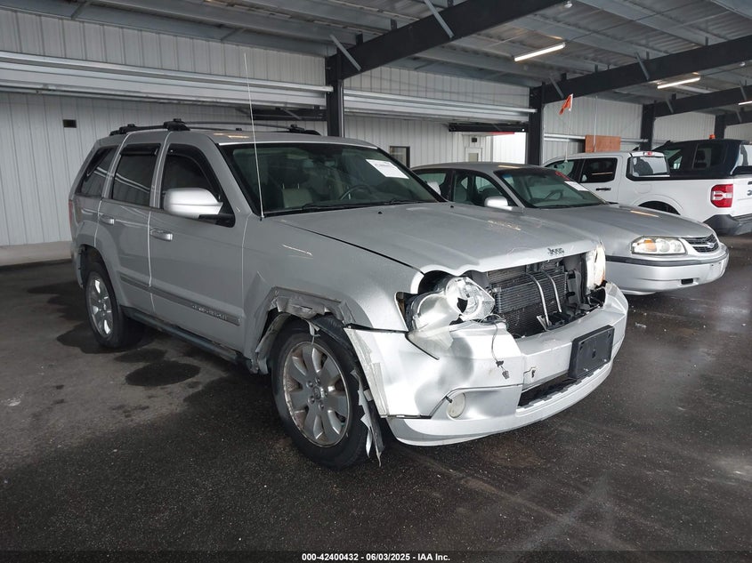 2008 JEEP GRAND CHEROKEE VIN: 1J8HR58278C186084